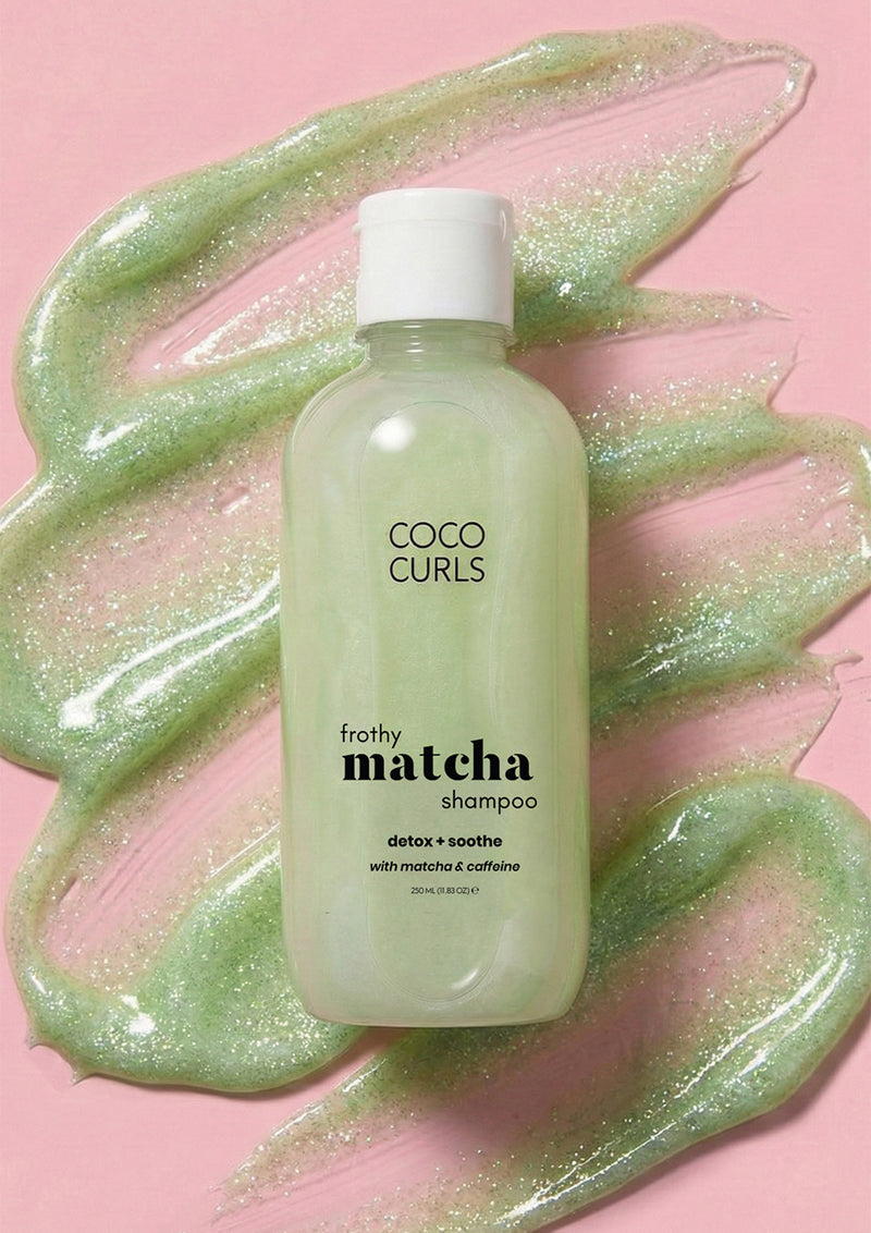 Frothy Matcha Shampoo – Coco Curls