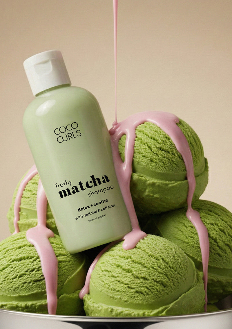Frothy Matcha Shampoo – Coco Curls