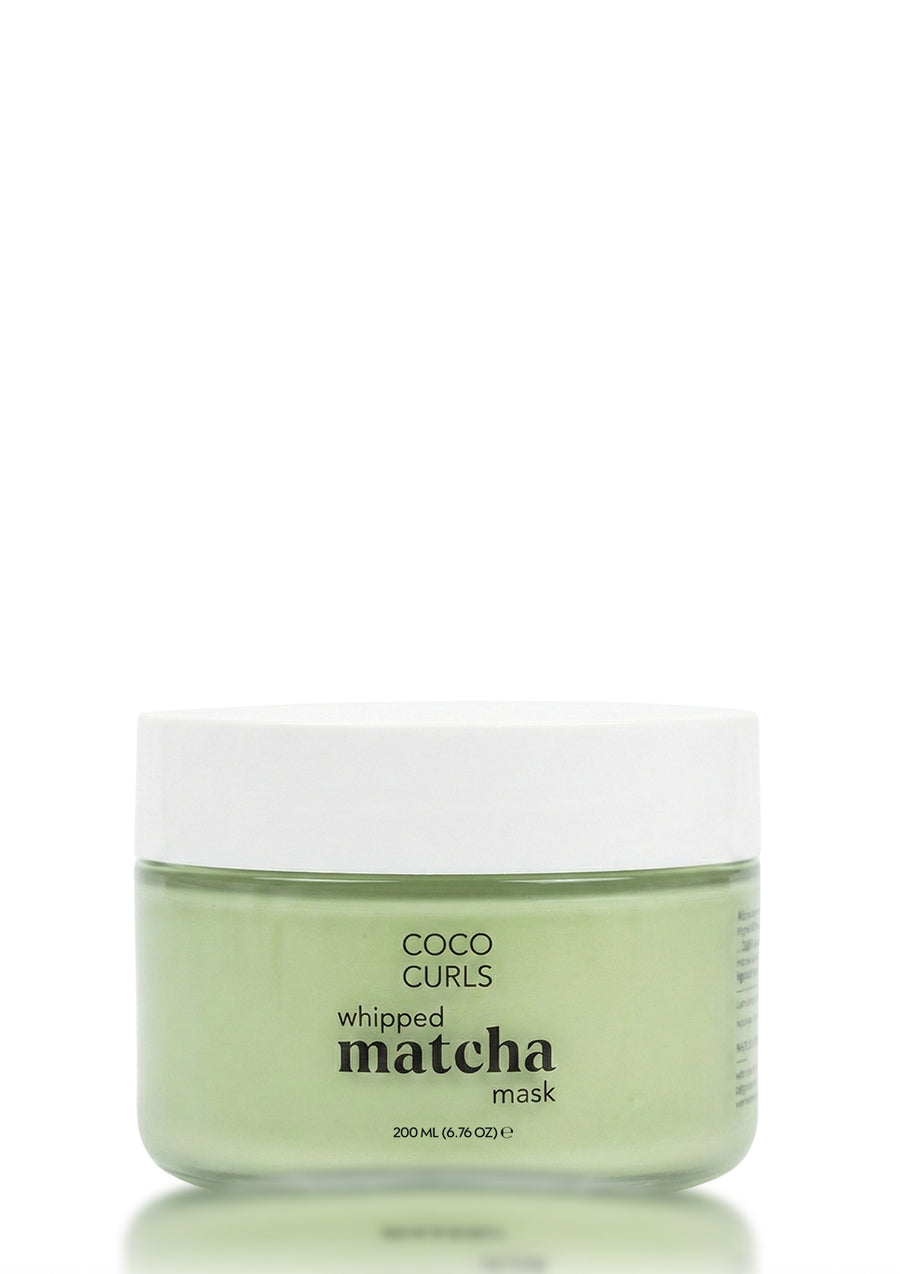 Whipped Matcha Mask – Coco Curls