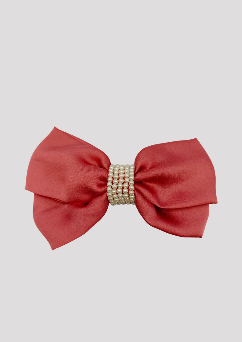 Pearl Bow Clip