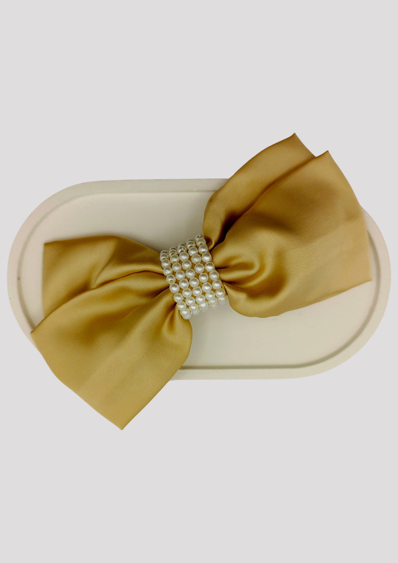 Pearl Bow Clip